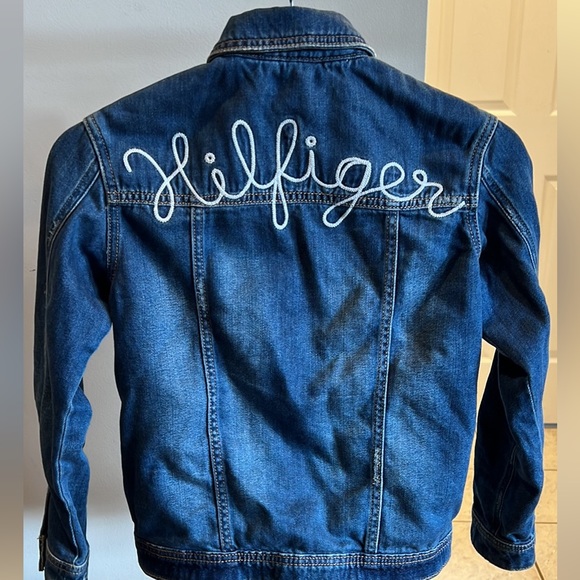 Girls Tommy Hilfiger Denim Jacket - Picture 3 of 3